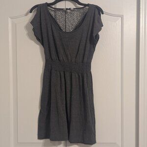 Speechless Slit Sleeve Dress with Sparkle- Size M